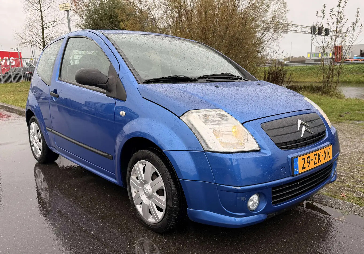 Citroen C2 1.4i Caractère | RIJKLAAR | APK | AIRCO | RADIO Blauw - 1