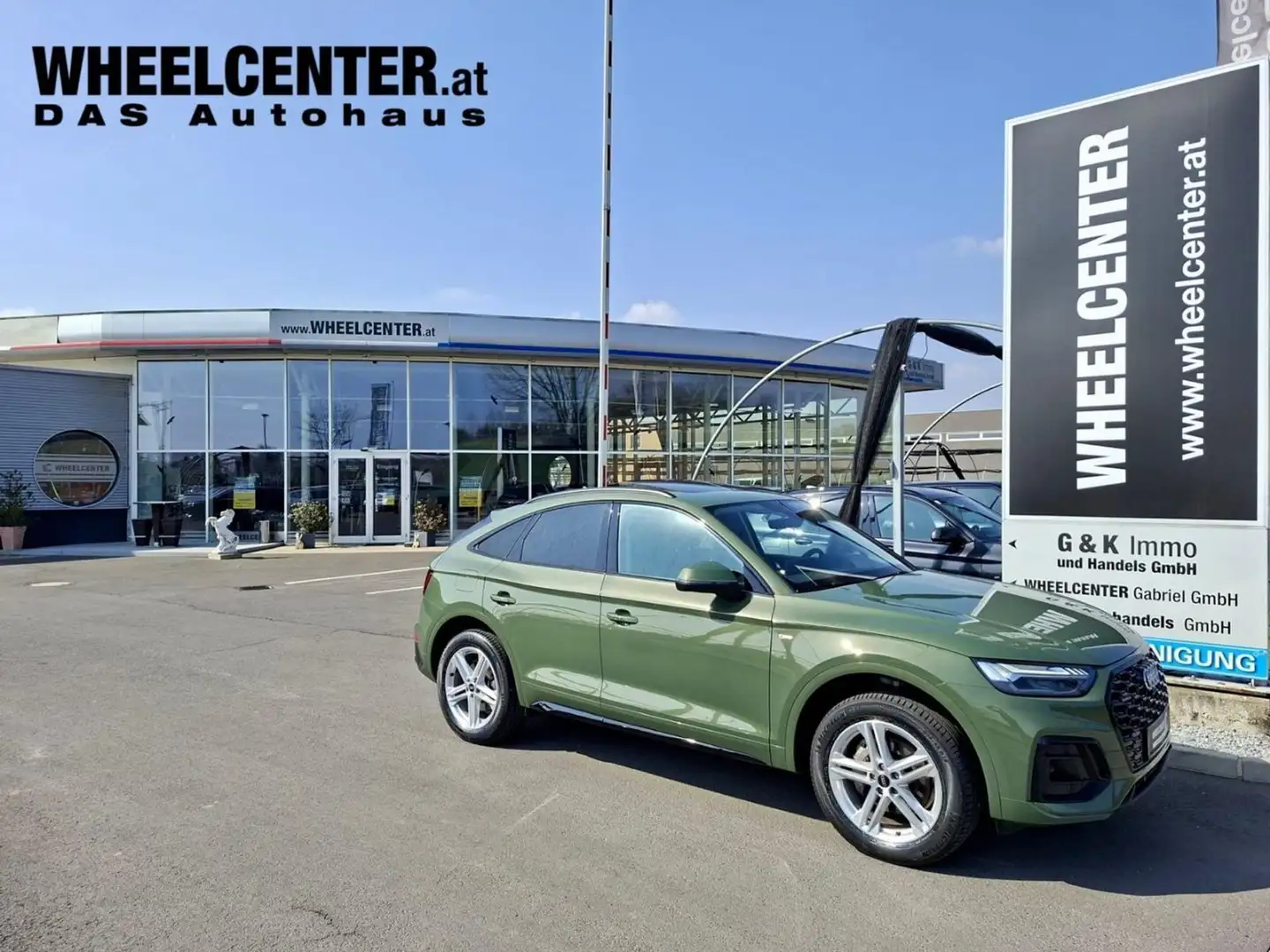Audi Q5 SB 40 TDI quattro * S-LINE * PANORAMADACH * AHK Grün - 1