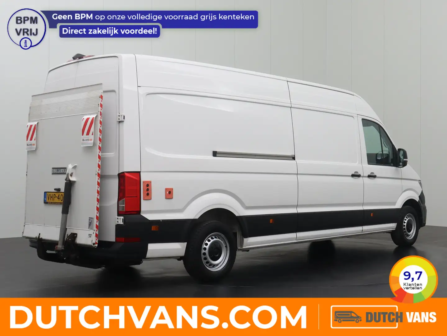 Volkswagen Crafter 2.0TDI 140PK L4H3 DSG Automaat L3H2 | Laadklep Nav Wit - 1