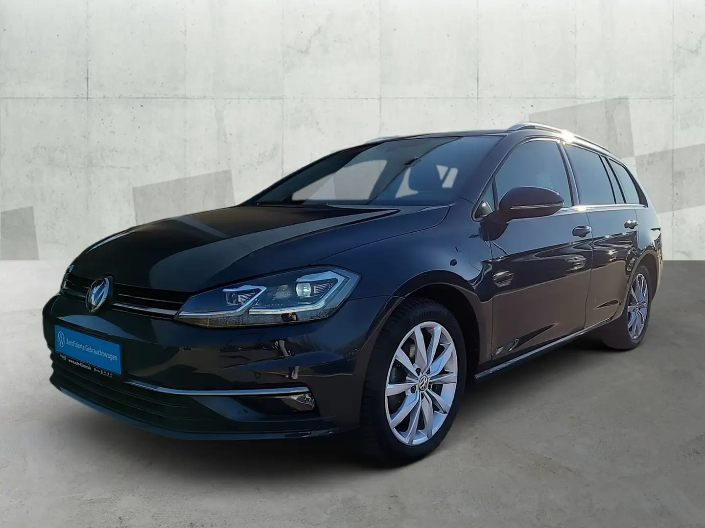 Volkswagen Golf Variant VII Variant 1.5 TSI DSG HIGH *LED *ACC *NAVI *SHZ Grijs - 2