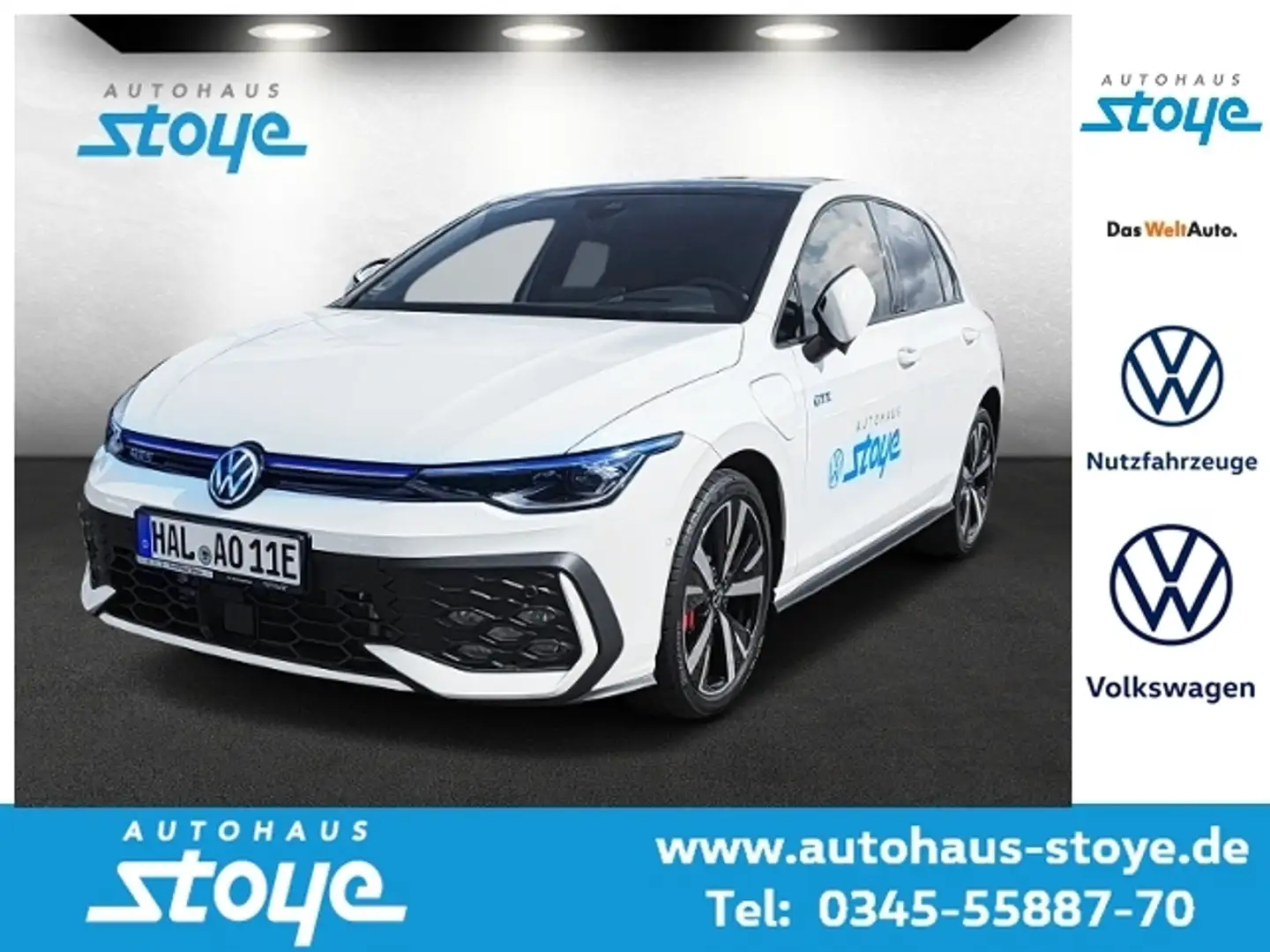 Volkswagen Golf GTE Weiß - 1