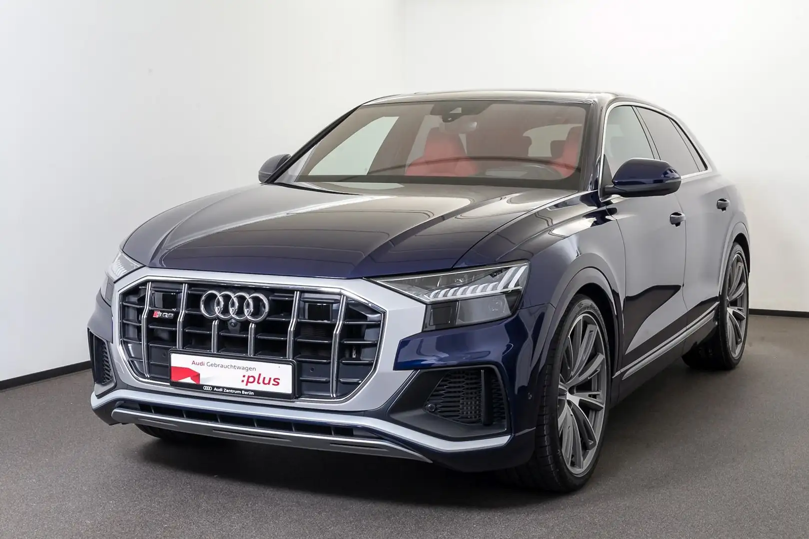 Audi SQ8 TFSI tiptr. 360°K STDHZG NACHTS HUD TV NAVI Blauw - 2