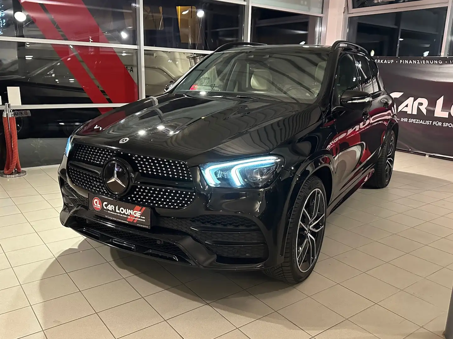 Mercedes-Benz GLE 400 d 4Matic AMG |Airmatic|Pano|Distr|Burm|Soft| Schwarz - 1