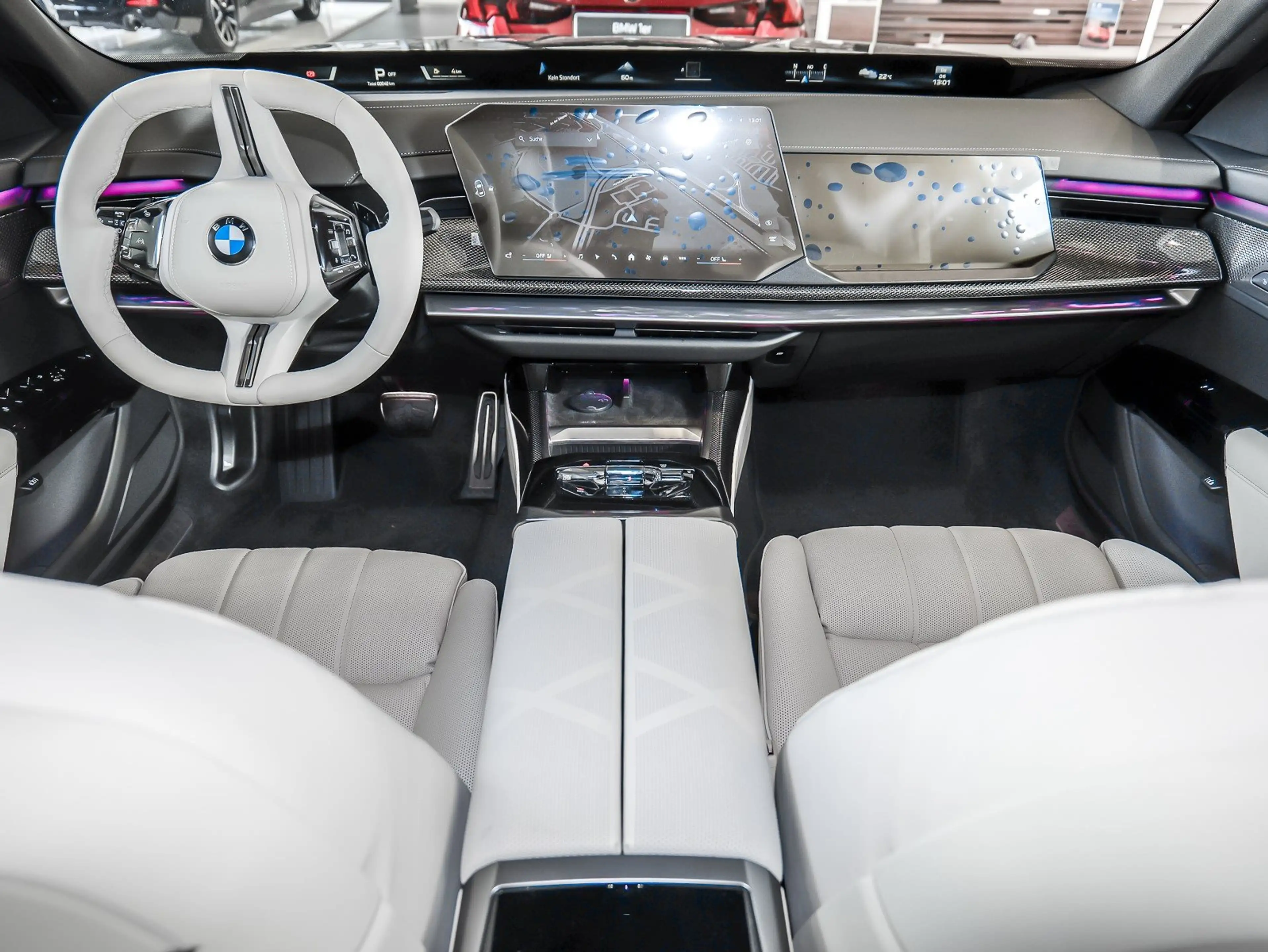 BMW 740 xDrive Sport Pro 22" TV Executive Lounge Kristalls — photo 13