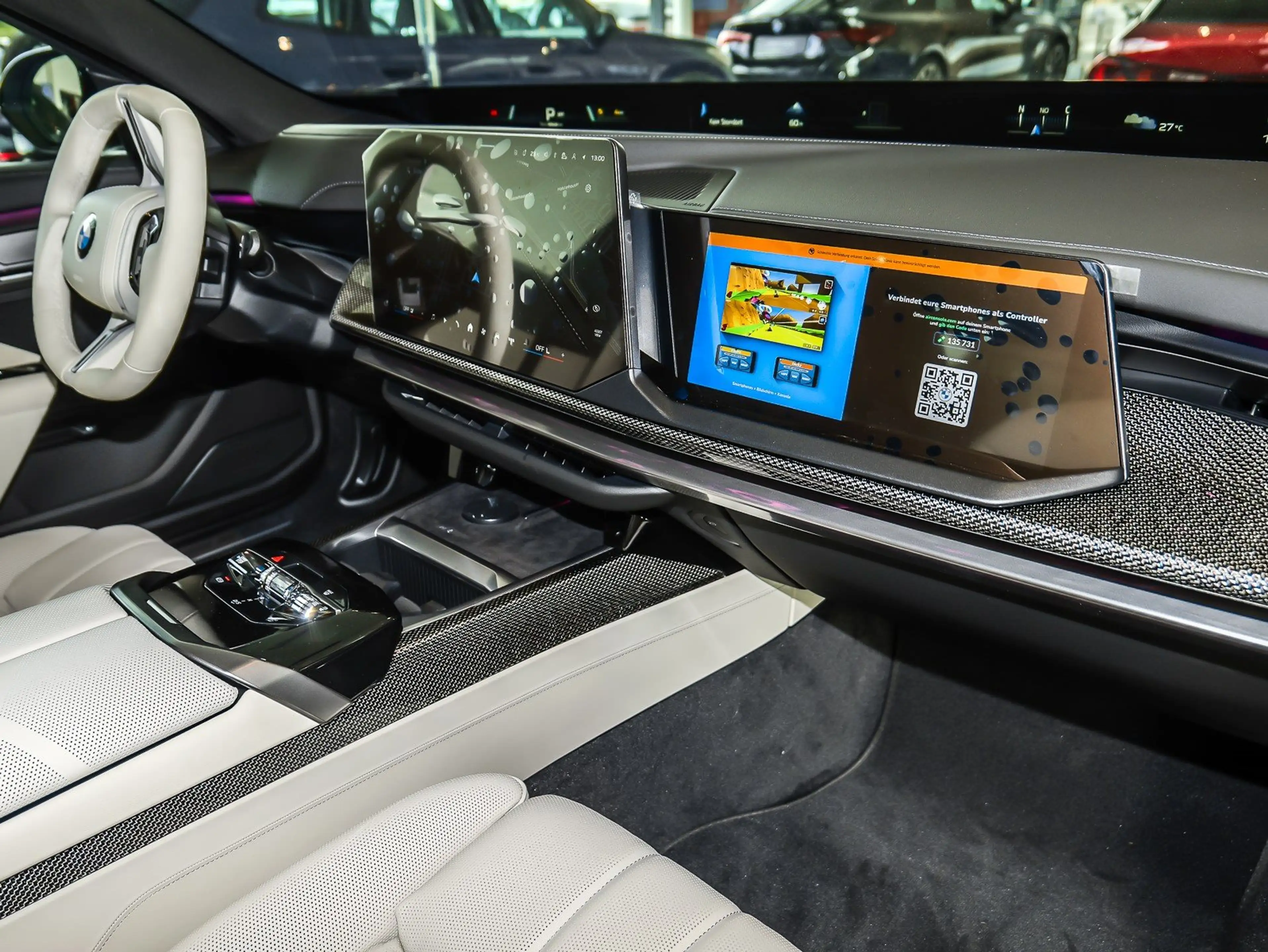 BMW 740 xDrive Sport Pro 22" TV Executive Lounge Kristalls — photo 5