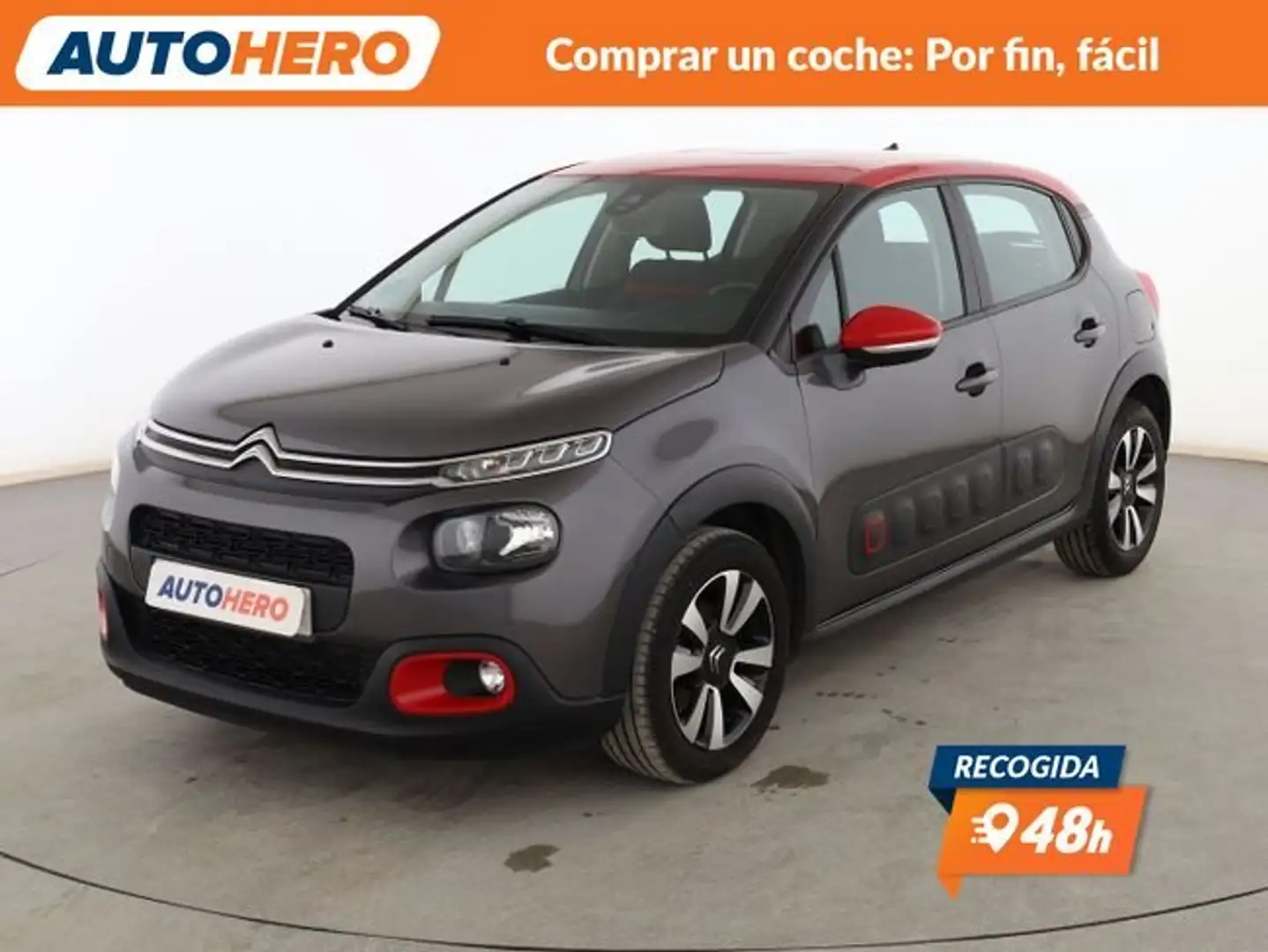 Citroen C3 1.2 PureTech S&S Feel 83 Gris - 1
