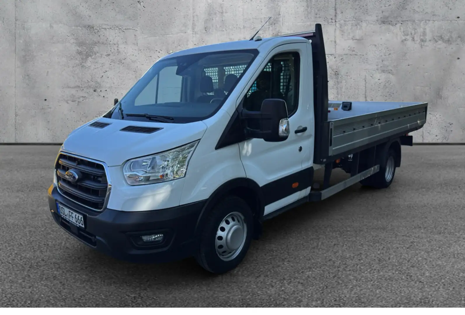 Ford Transit 470 L5 Einzelkab. Trend Pritsche 3.5 t abgelastet Weiß - 1