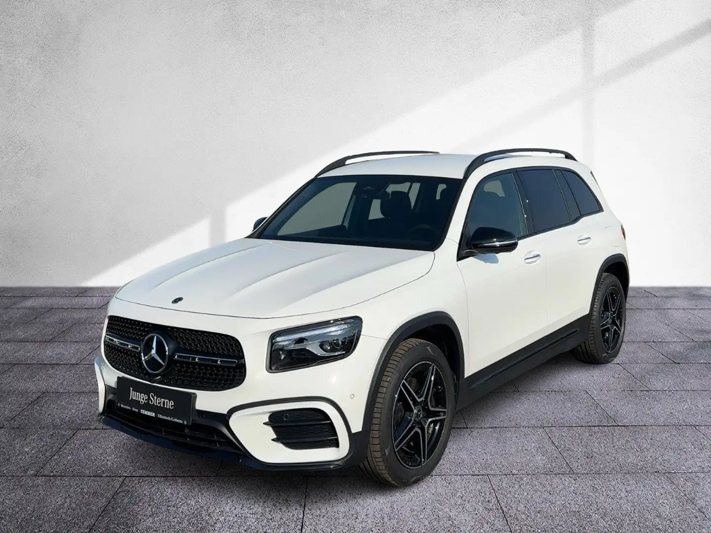 Mercedes-Benz GLB 200 d 4M AMG-Line ADVANCED+ LRHZG AHV NIGHT Weiß - 2