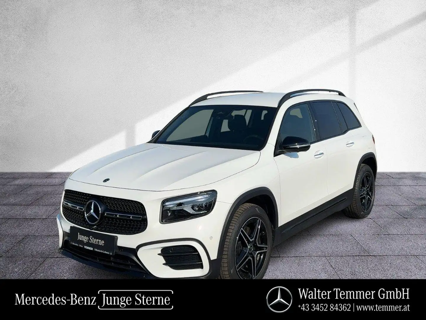 Mercedes-Benz GLB 200 d 4M AMG-Line ADVANCED+ LRHZG AHV NIGHT Weiß - 1