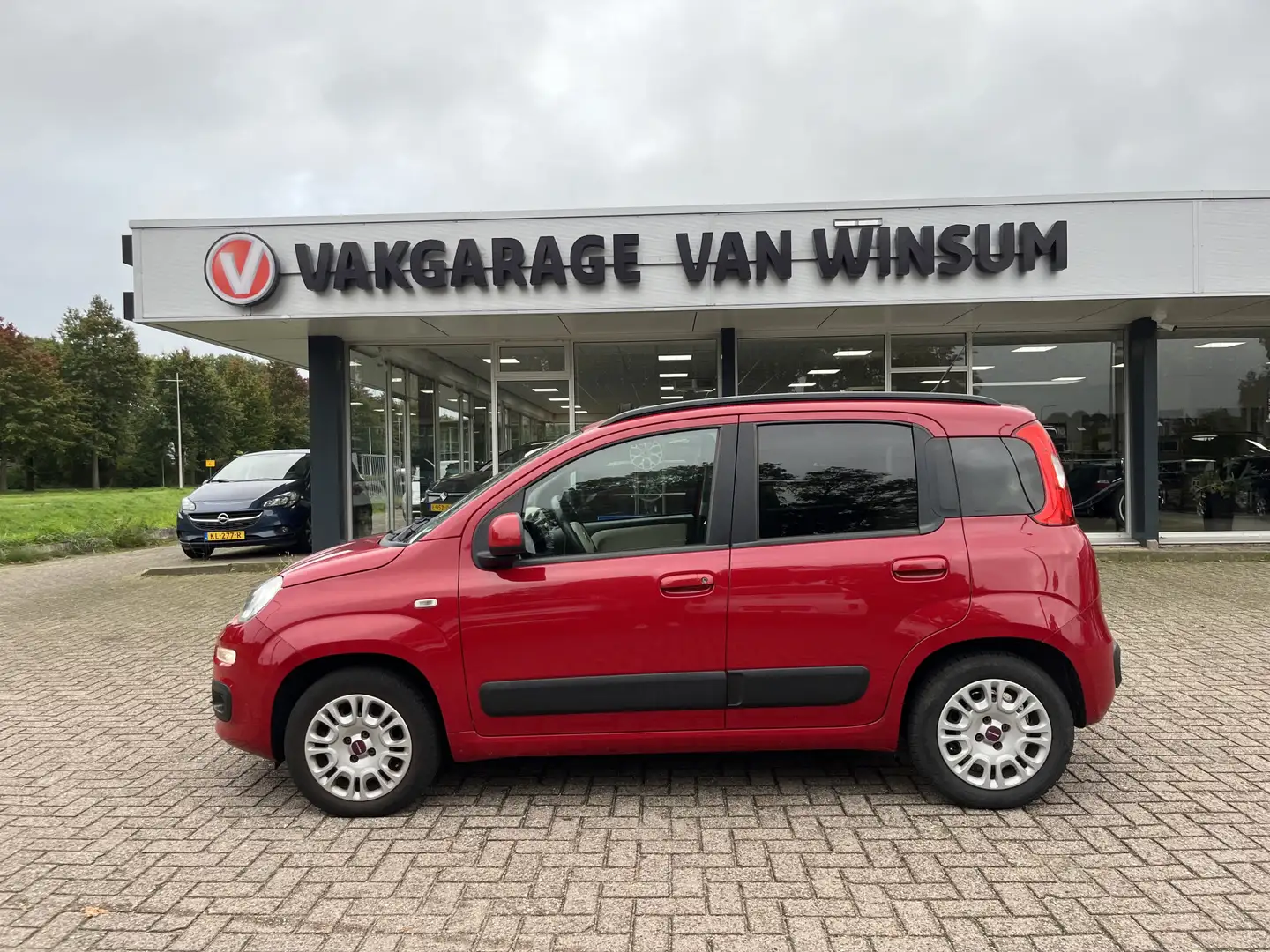 Fiat Panda 0.9 TwinAir Lounge Automaat Klima Pdc Nap Rood - 2