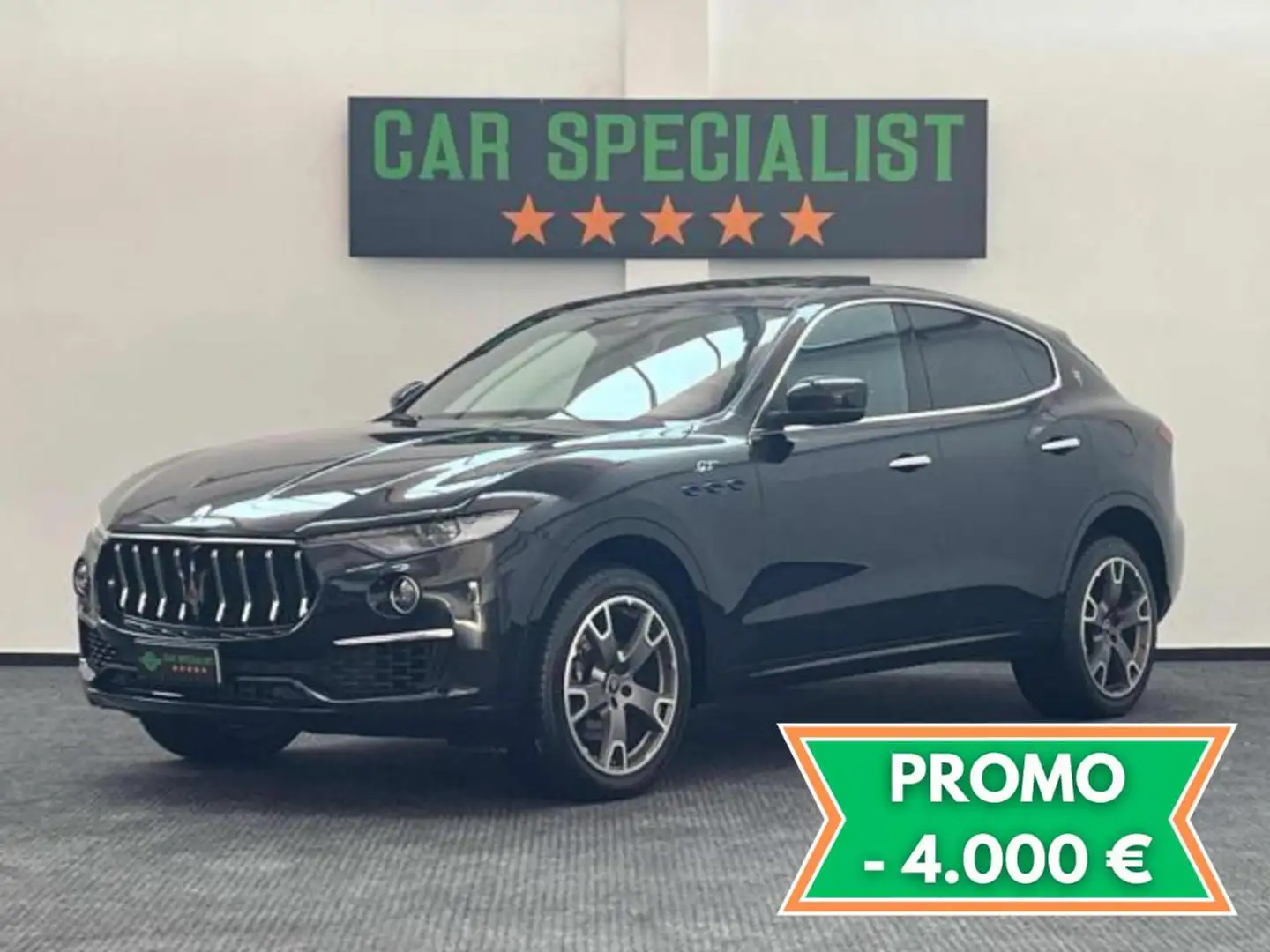 Maserati Levante MHEV 330 CV AWD GT TETTO|360°|ACC Siyah - 1