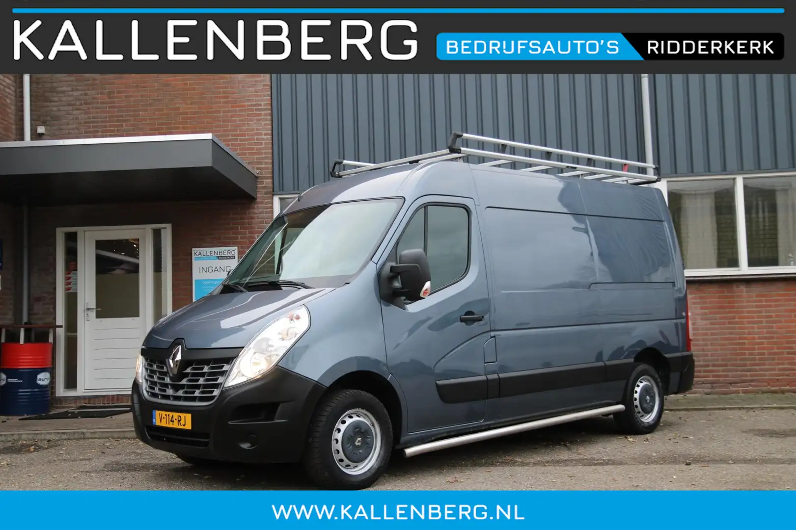 Renault Master T35 2.3 dCi 131PK L2H2 / Trekhaak / Imperiaal / Ca Bleu - 1