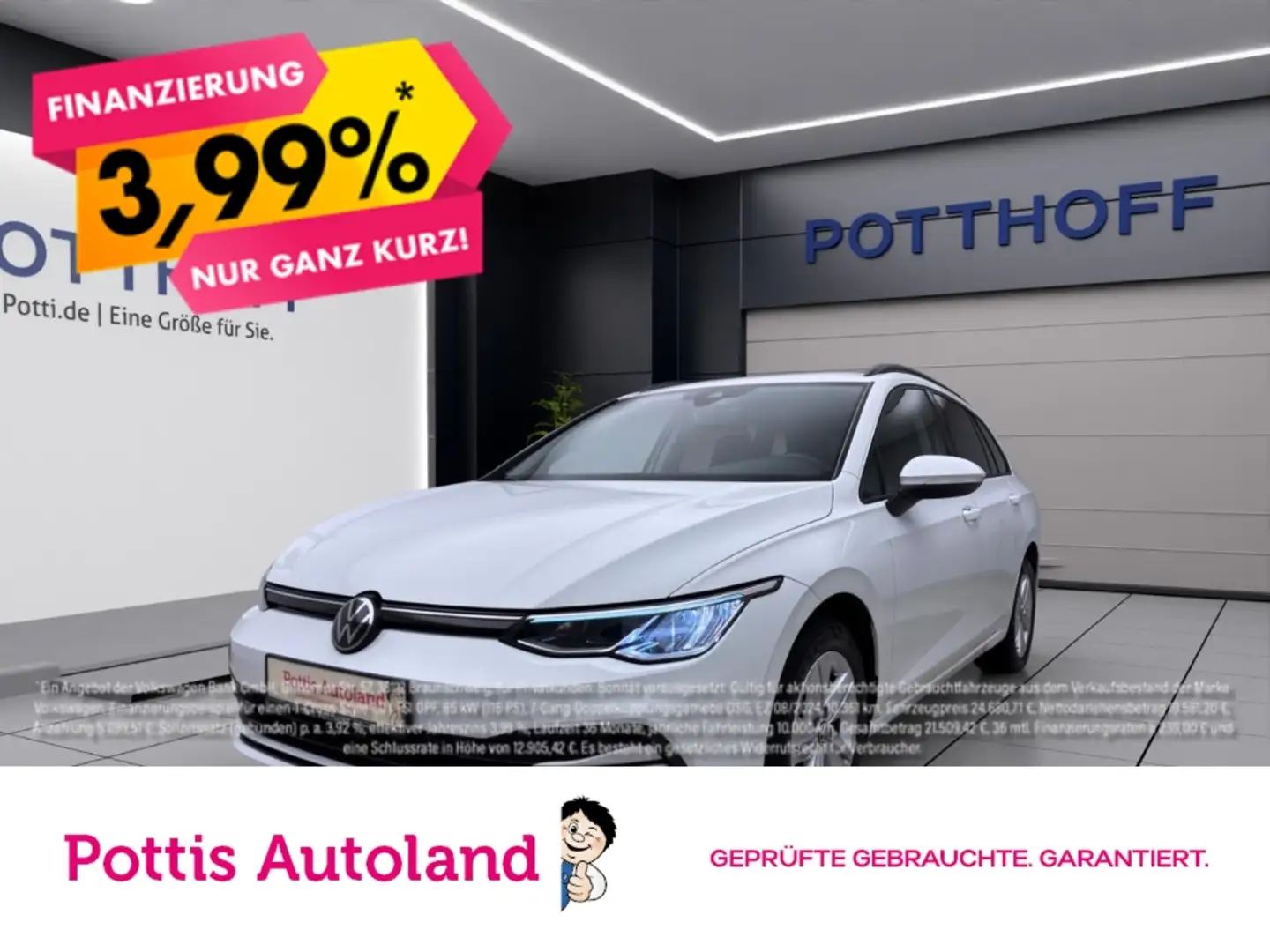 Volkswagen Golf Variant 2.0 TDI DSG LIFE NAVI KAMERA KLIMA SHZG Weiß - 1