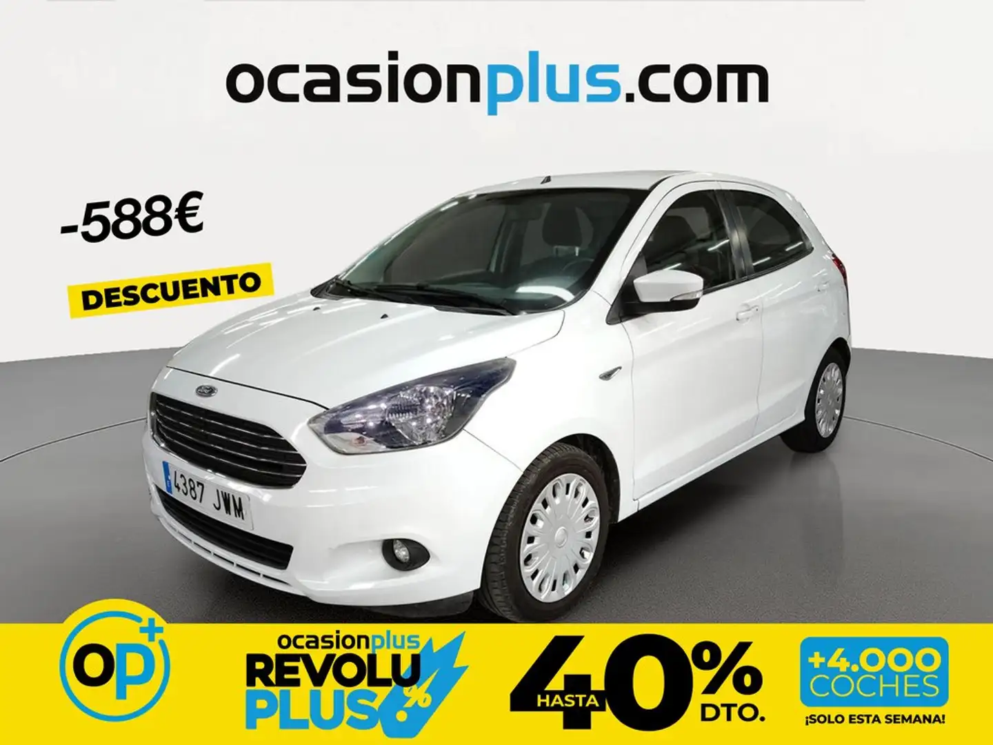 Ford Ka/Ka+ Ka+ 1.19 Ti-VCT Essential Blanco - 1