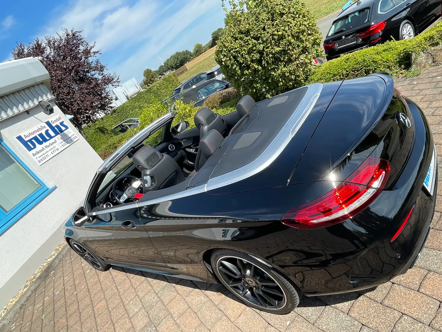 Mercedes-Benz C 200 Cabrio AMG Line Multibeam LED RFK 19 Zoll Schwarz - 2