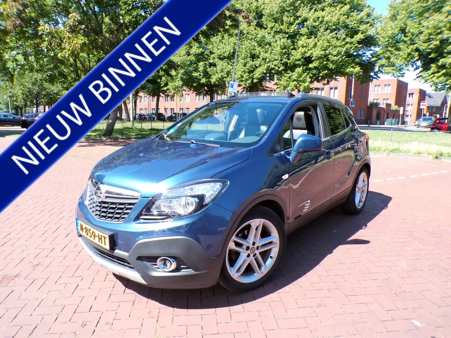 Opel Mokka 1.4 T Innovation lpg-benzine nieuw staat Blauw - 1