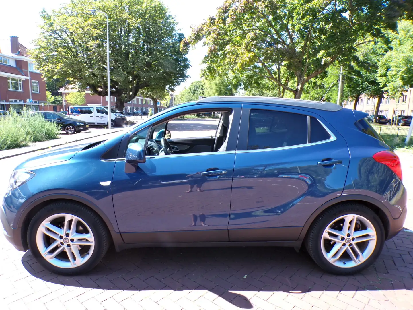 Opel Mokka 1.4 T Innovation lpg-benzine nieuw staat Blauw - 2