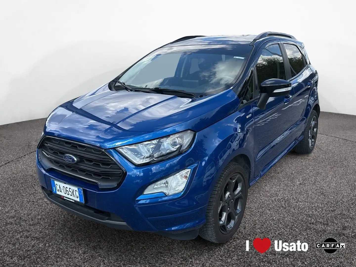 Ford EcoSport 2018 1.0 ecoboost ST-Line s&s 125cv my19 Azul - 1