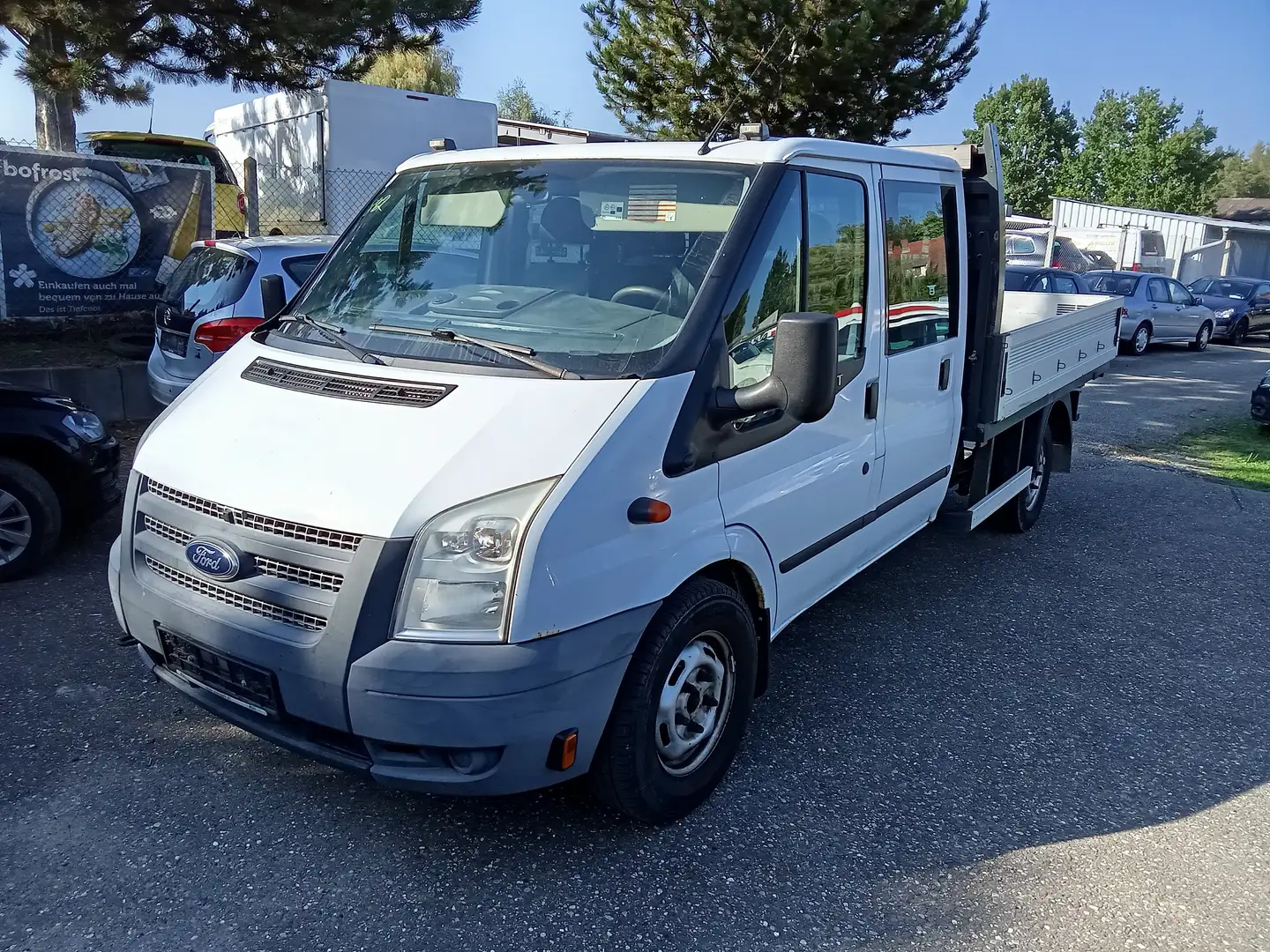 Ford Transit Pritsche DK 350L/92KW Weiß - 1