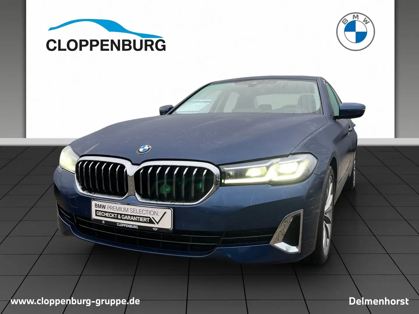 BMW 540 i Limousine Head-Up HiFi DAB LED WLAN RFK Blau - 1