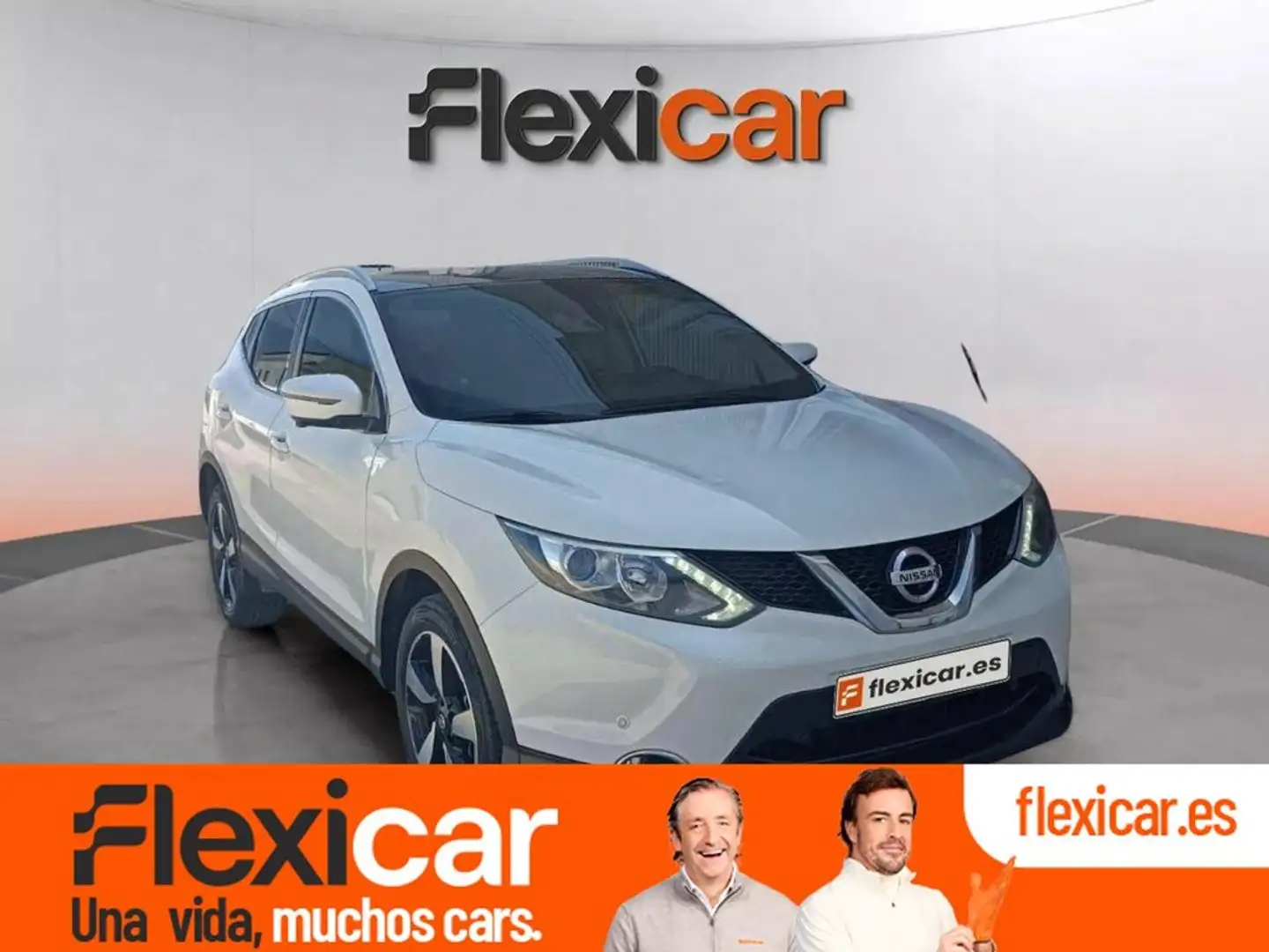 Nissan Qashqai 1.6i DIG-T N-CONNECTA 4X2 Blanc - 1