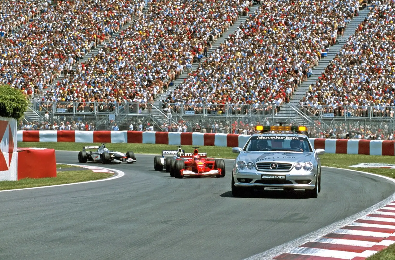 Mercedes-Benz CL 55 AMG SAFETY CAR  F1 GRAND PRIX  CANADA 2001 Stříbrná - 1