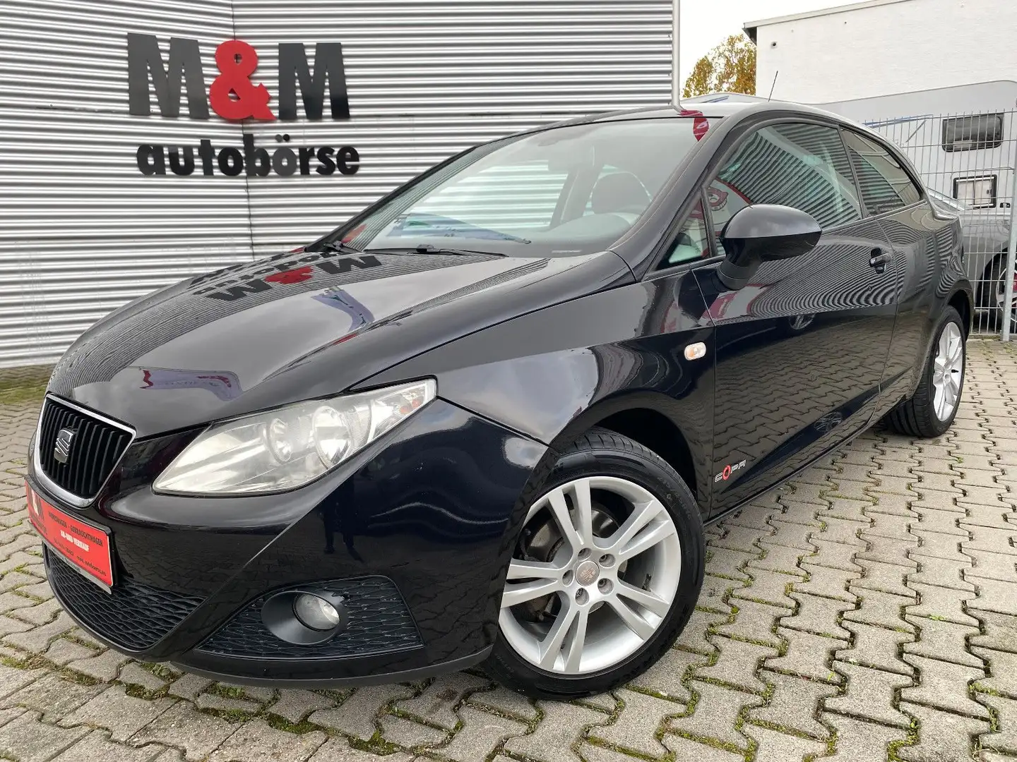 SEAT Ibiza SC Copa Tempo/USB/AUX/AC-Auto./So+Wi-Reife Noir - 1