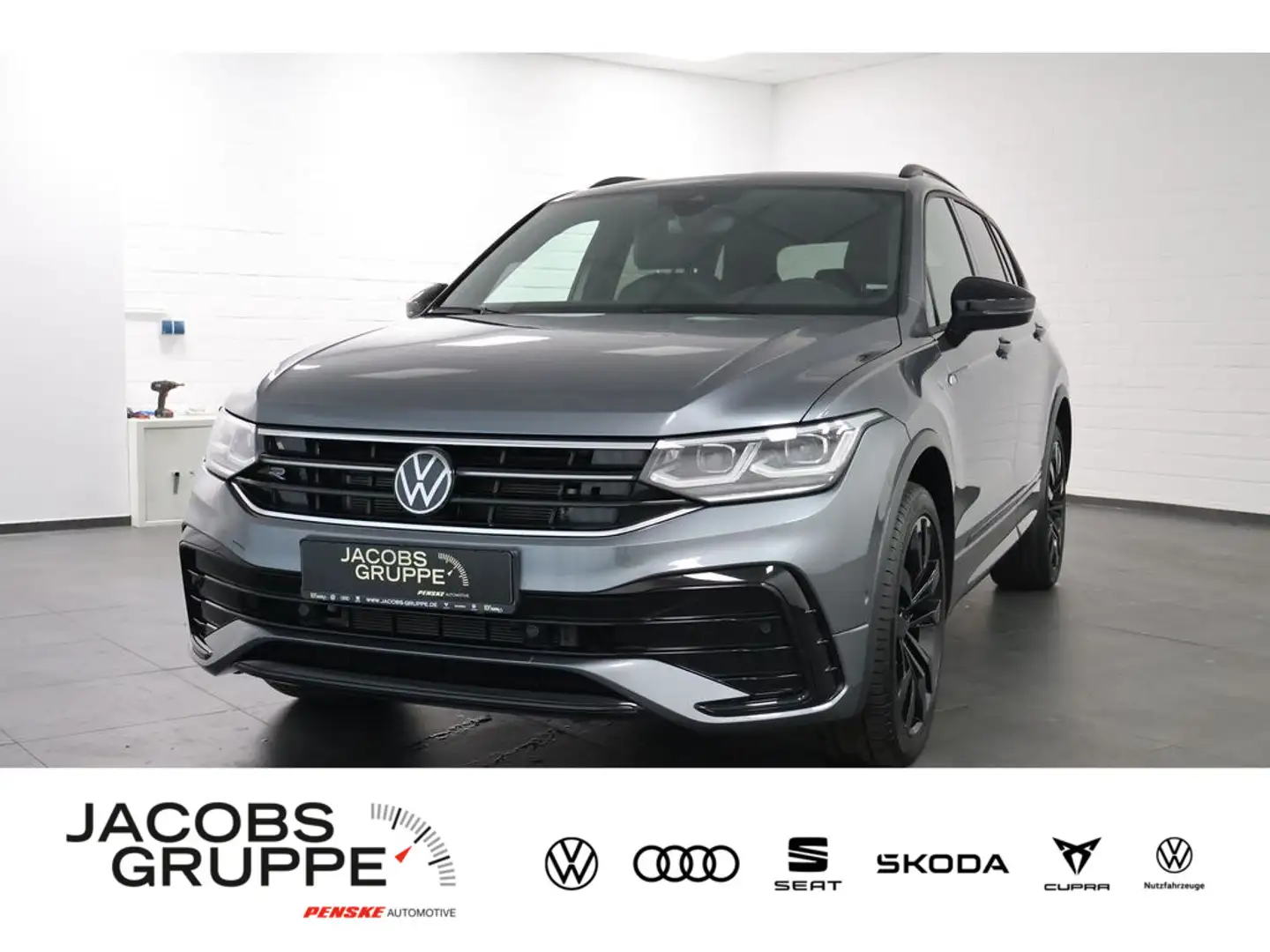Volkswagen Tiguan Allspace 2.0 TDI 4M R-Line "Black Style" Grau - 2