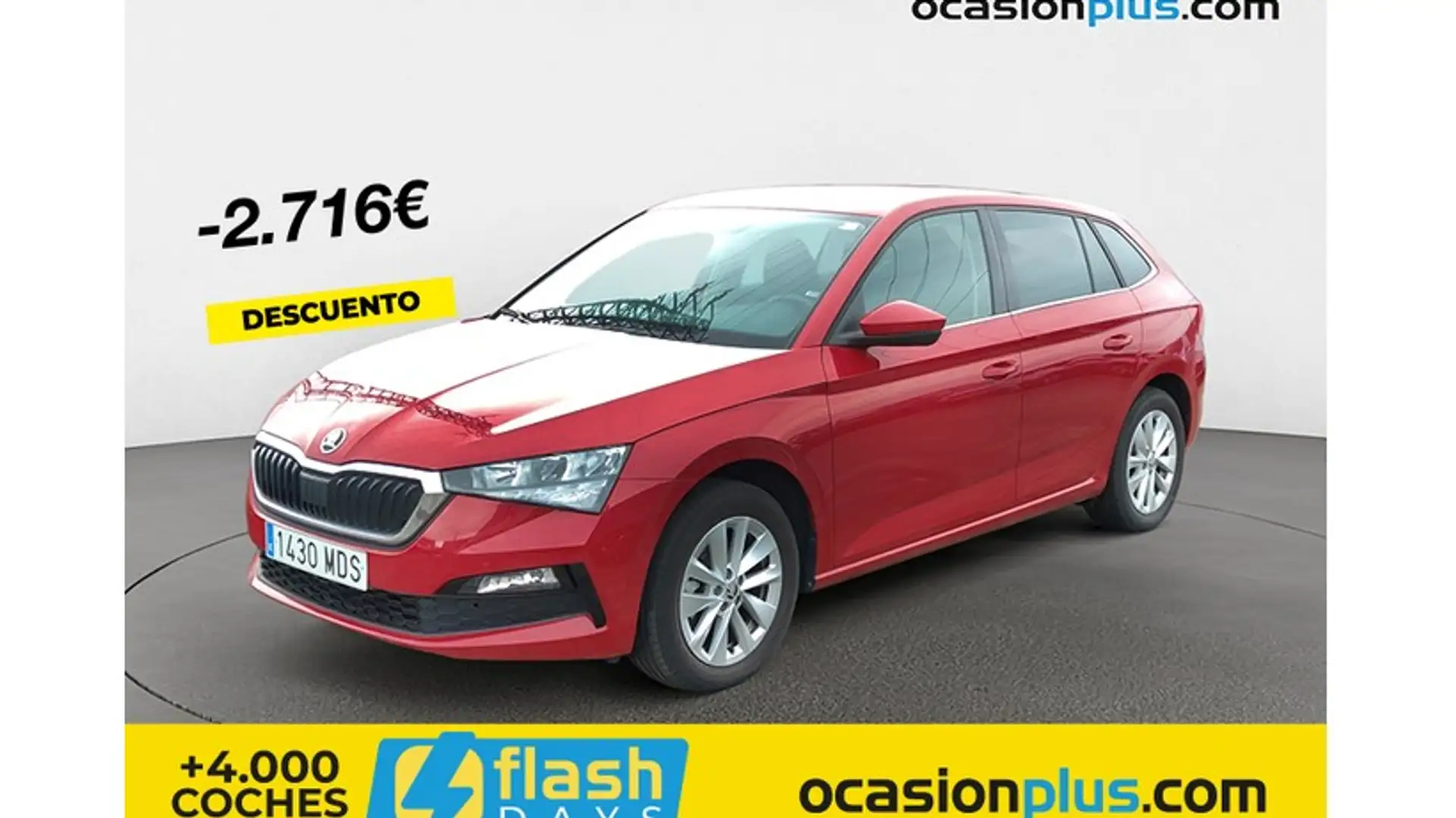 Skoda Scala 1.0 TSI Ambition 81kW Rouge - 1