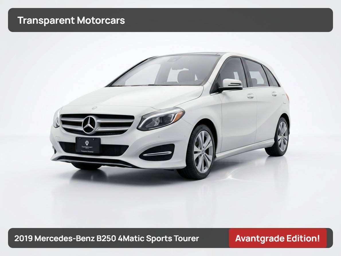 2019 Mercedes-Benz B-Class Avantgarde Edition