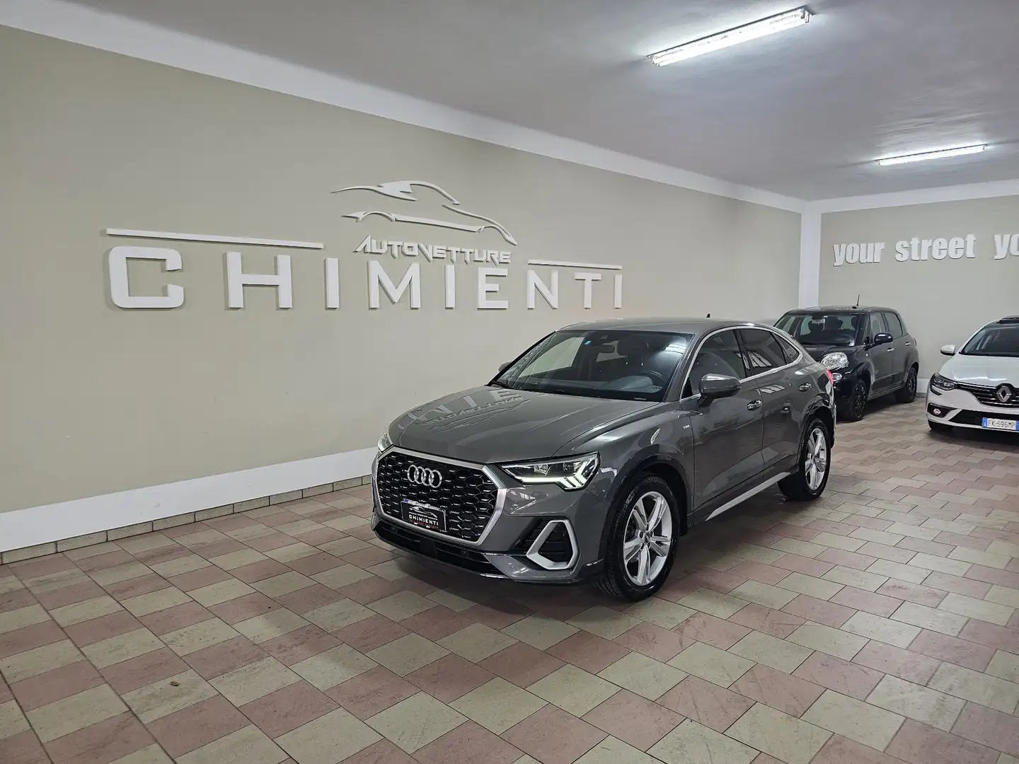 Audi Q3 Q3 Sportback 35 2.0 tdi S line edition s-tronic Grijs - 1