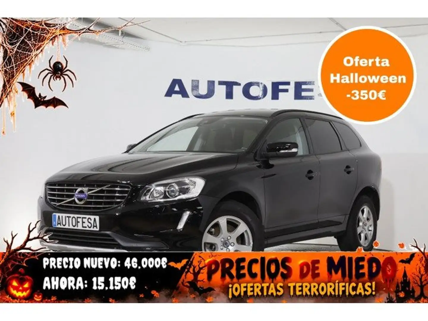 Volvo XC60 D3 Kinetic 136 Negro - 1