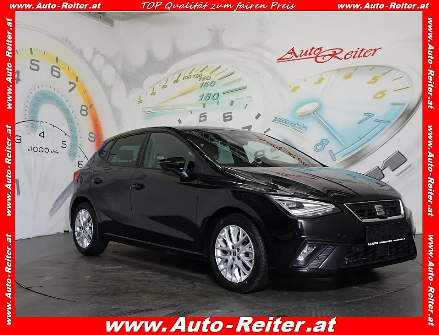 SEAT Ibiza 1,0 TSI FR DSG *LED; NAVI, ACC* Schwarz - 1
