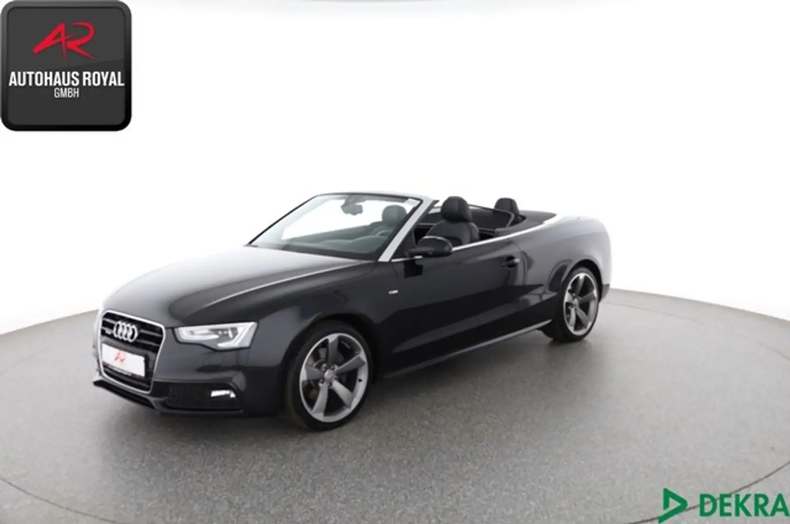 Audi A5 Cabrio 3.0 V6 TDI qu 3x S LINE MEMORY,ACC,SH Černá - 1