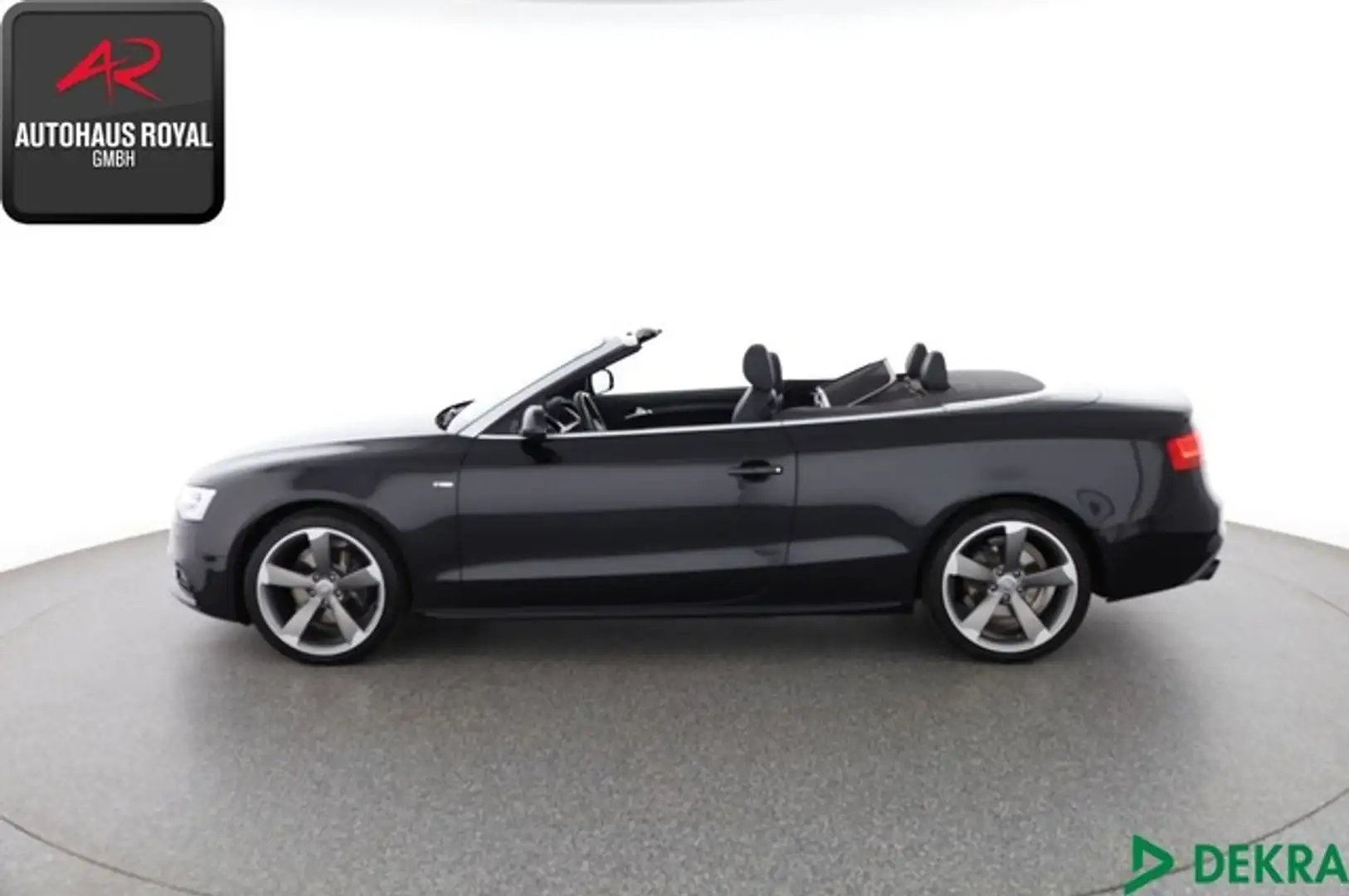 Audi A5 Cabrio 3.0 V6 TDI qu 3x S LINE MEMORY,ACC,SH Černá - 2