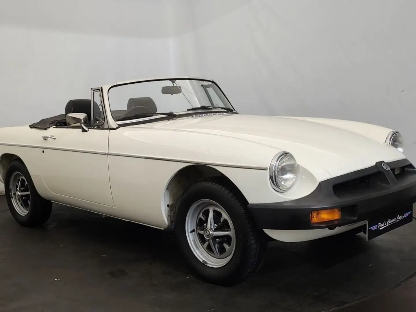 MG MGB B cabriolet Blanc - 1