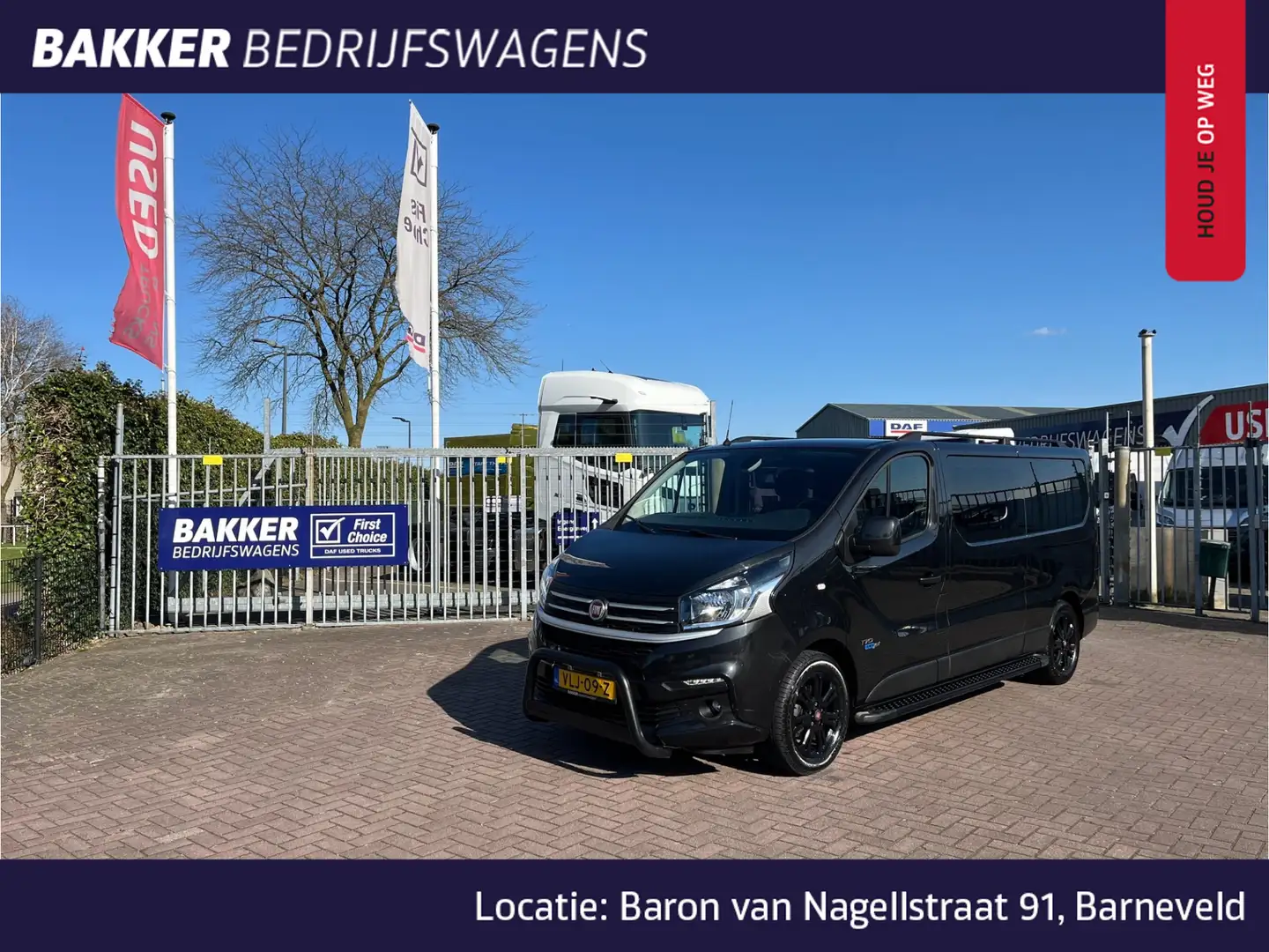 Fiat Talento 2.0 MultiJet - 170 pk - L2H1 SX DC Bull Bar - trek Fekete - 1