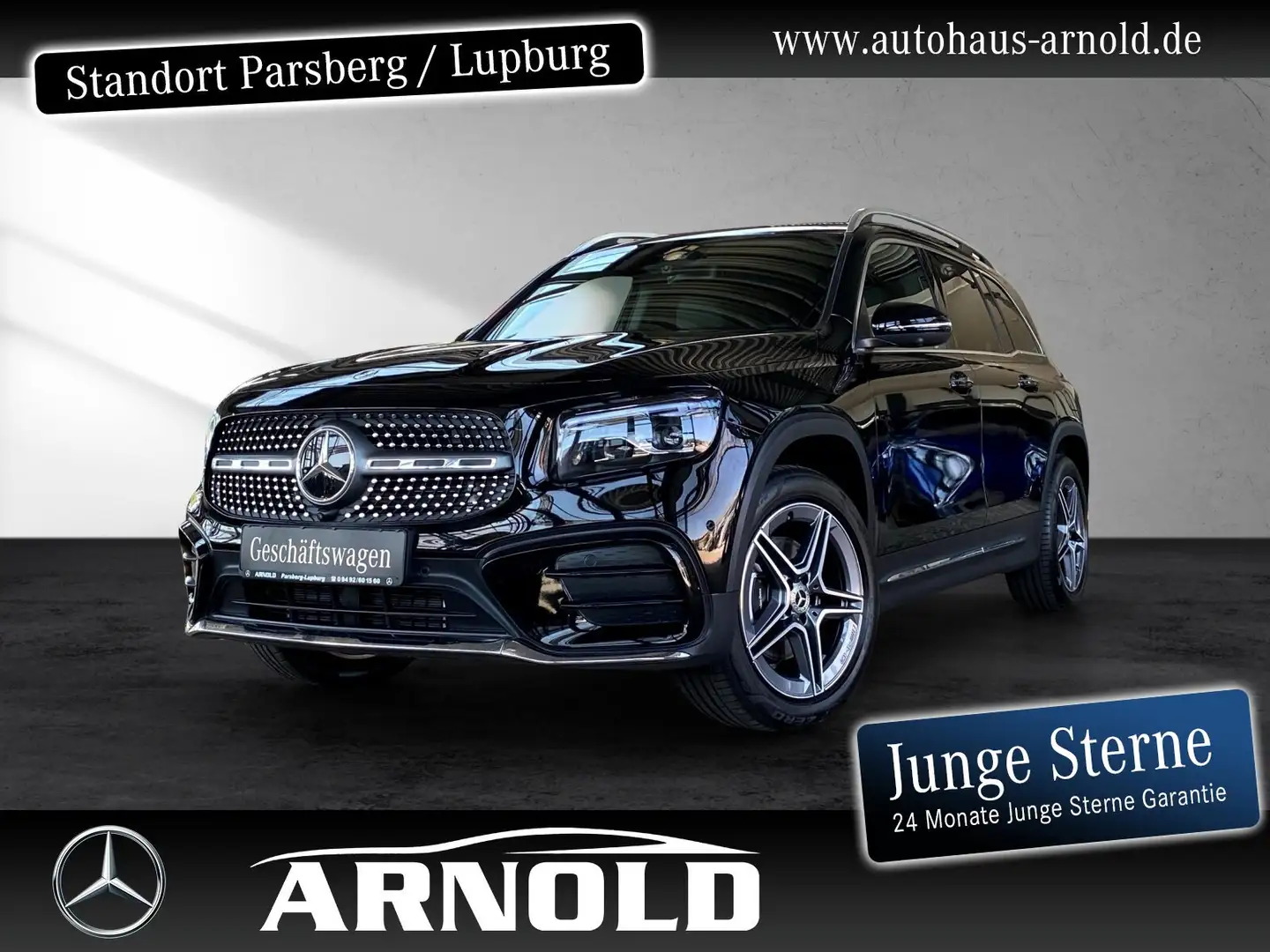 Mercedes-Benz GLB 200 GLB 200 AMG Line AHK Distr Totw el-Klappe 360° Schwarz - 1