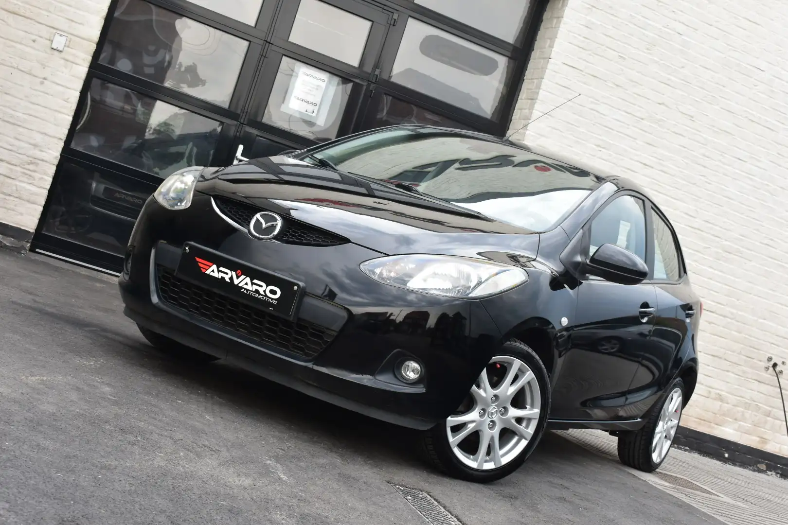 Mazda 2 1.3 Independence Airco / Verw Zetels / Garantie Noir - 1