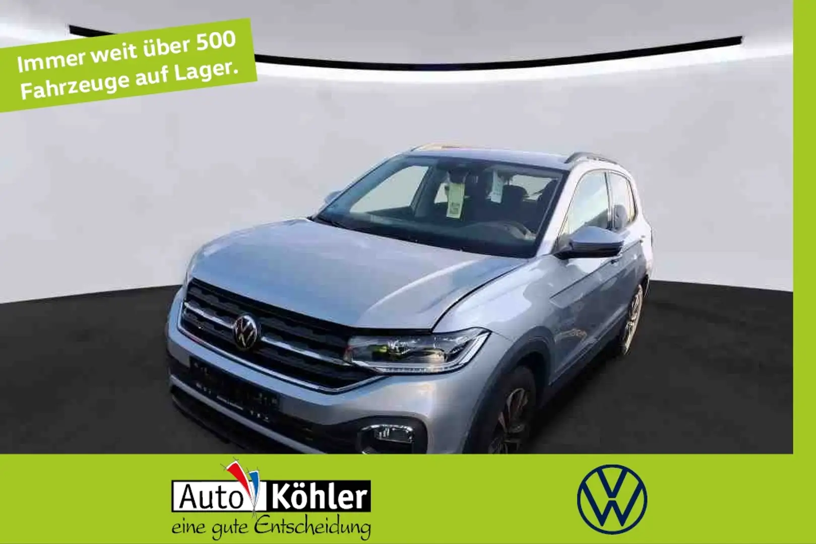 Volkswagen T-Cross United Life 1.5 TSI DSG 110 kW 7-Gang Silber - 1