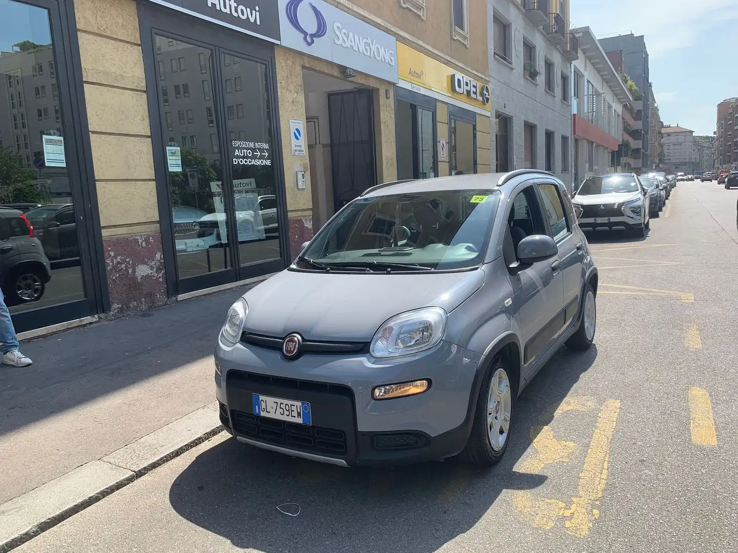 Fiat Panda 1.0 FireFly S&S Hybrid City Cross (PROMO) Gris - 1