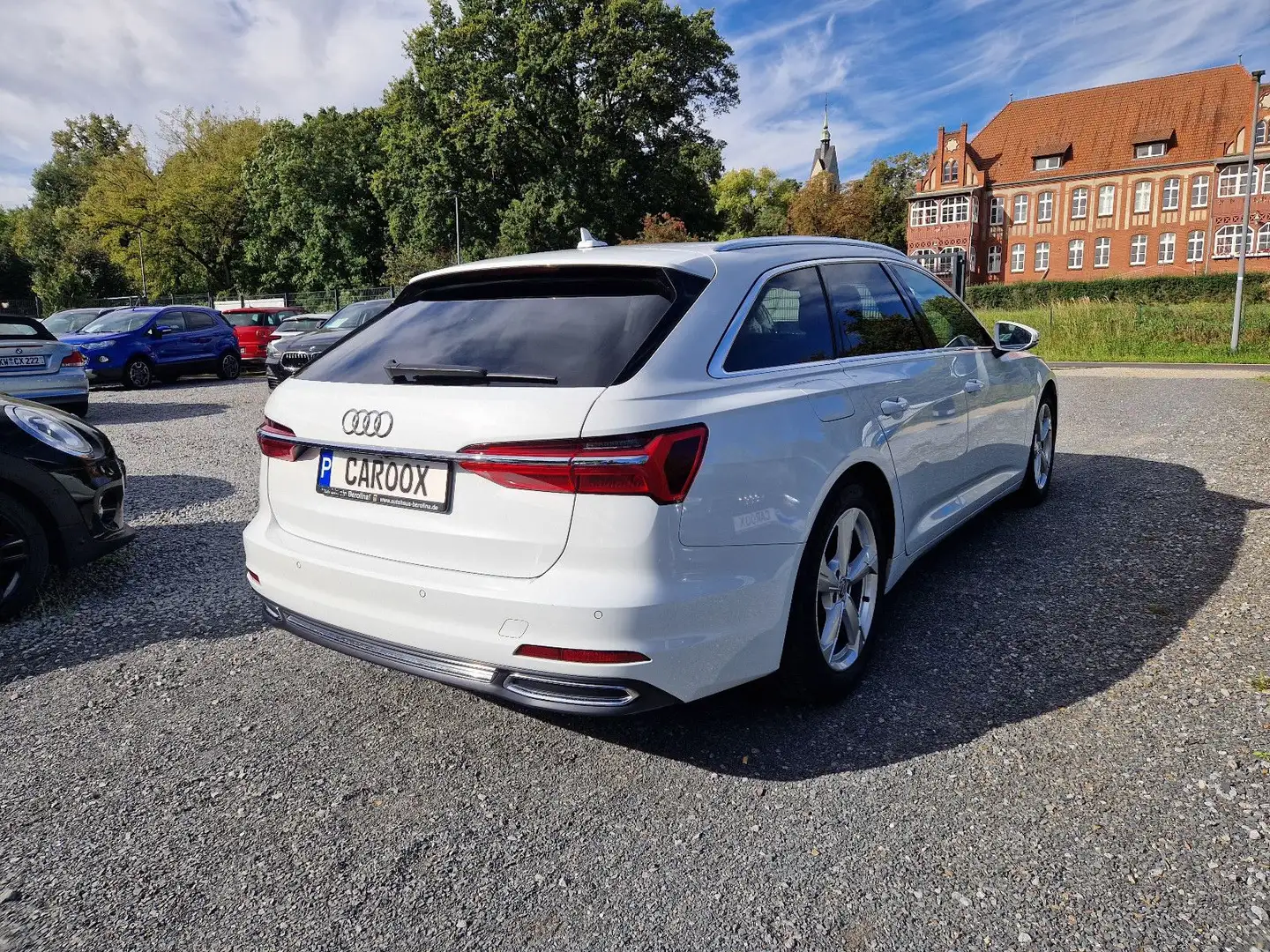 Audi A6 Avant 40 TDI sport ALCANTARA B&O ACC 1.HAND Weiß - 2