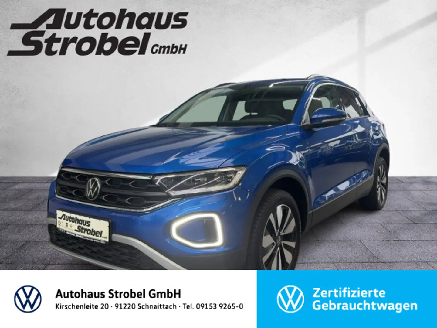 Volkswagen T-Roc 1.5 TSI DSG "MOVE" ab 3,99% AHK "BeatsAudi Blau - 1