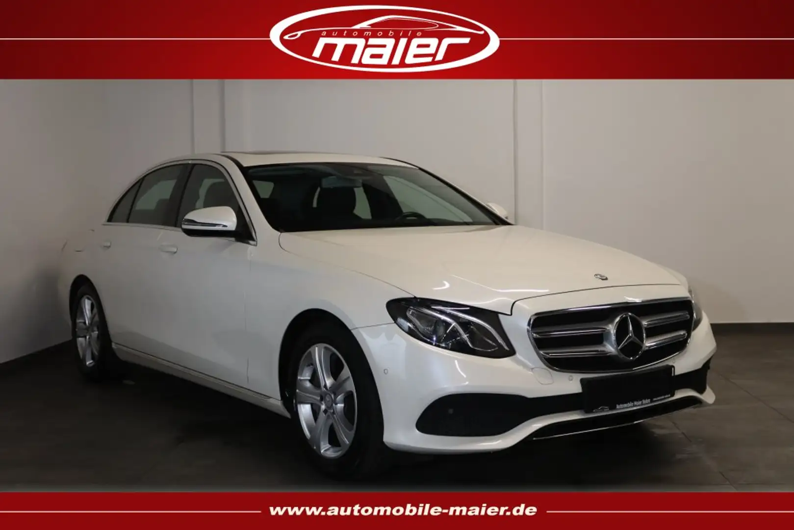 Mercedes-Benz E 300 Limo-Panorama-Kamera-Comand-Apps-Ambiente- Biały - 1