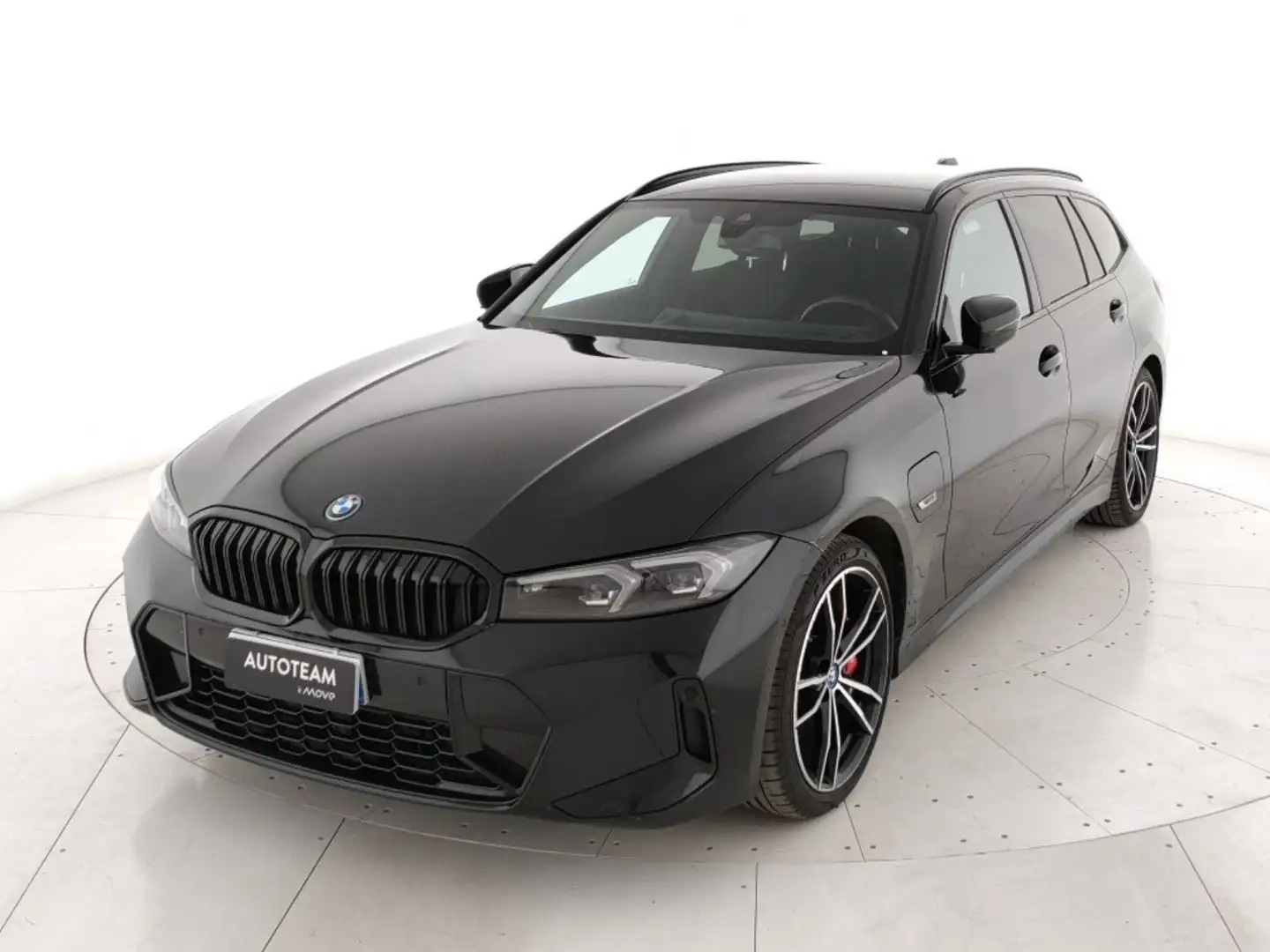 BMW 320 Serie 3 320e Touring MSport auto Nero - 1