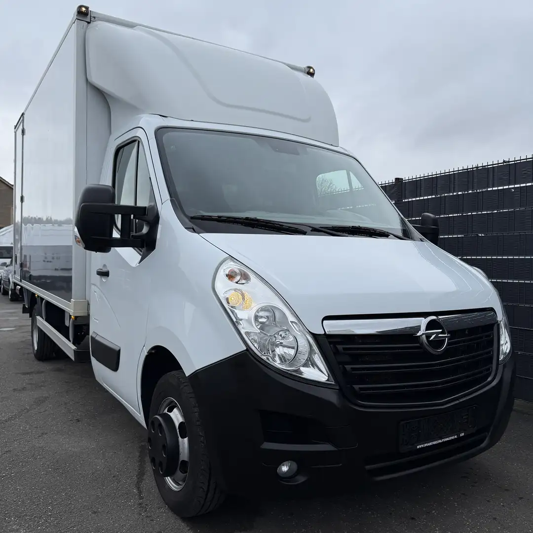 Opel Movano 2.3 CDTI Koffer Ladebordwand Maxi 1 Hand TOP Weiß - 2