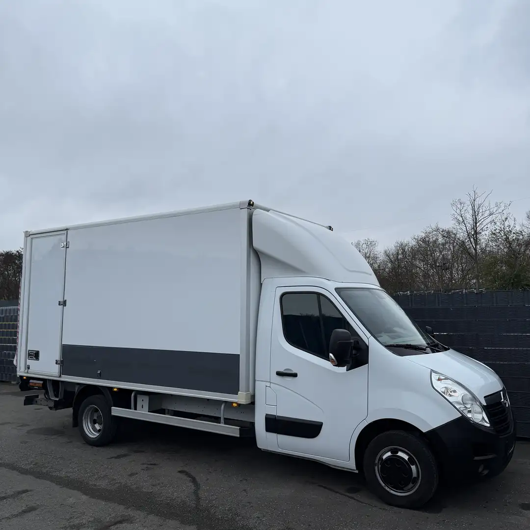 Opel Movano 2.3 CDTI Koffer Ladebordwand Maxi 1 Hand TOP Weiß - 1