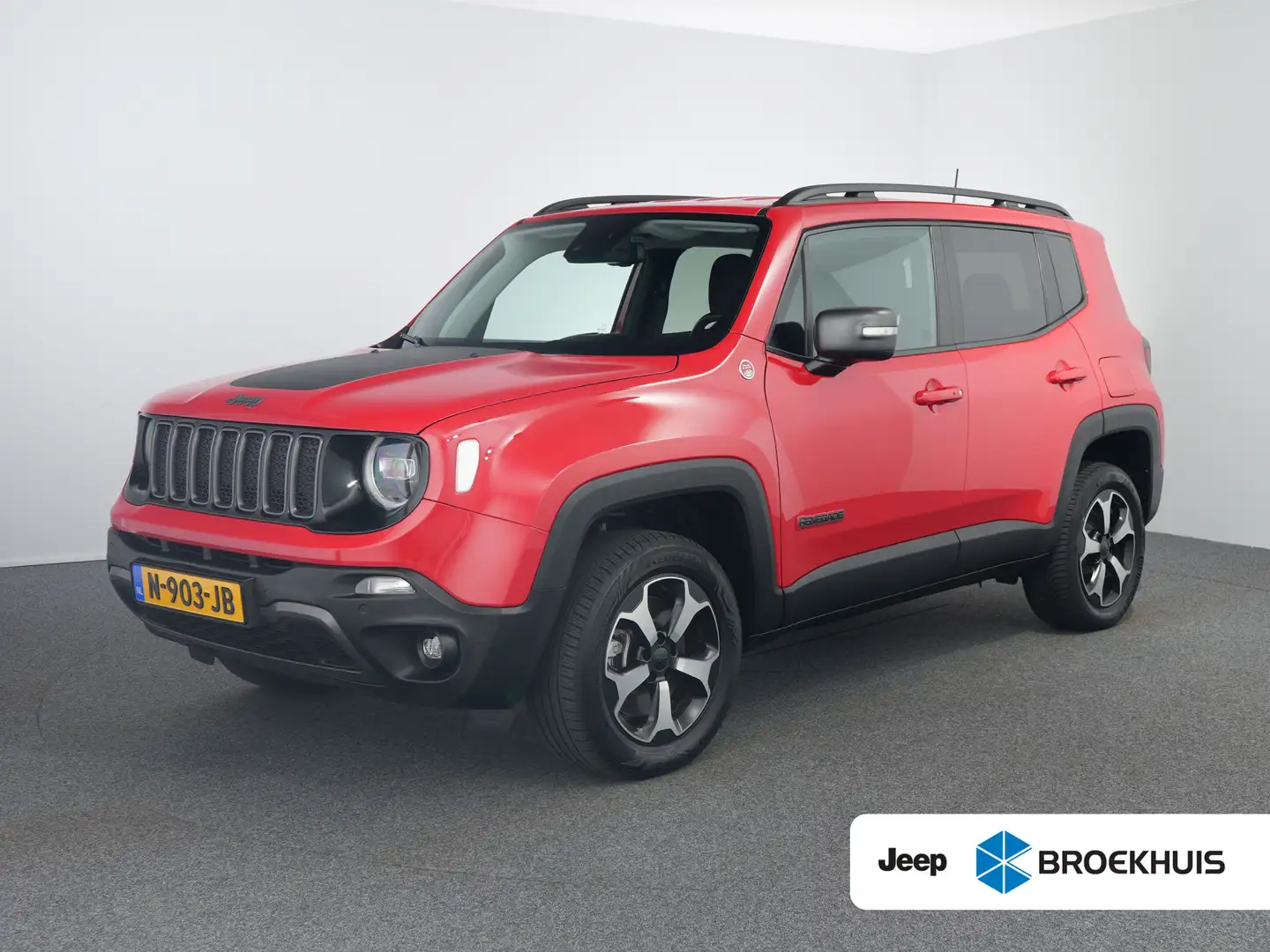 Jeep Renegade 4xe 240 Plug-in Hybrid Electric Trailhawk | Airco Rood - 1