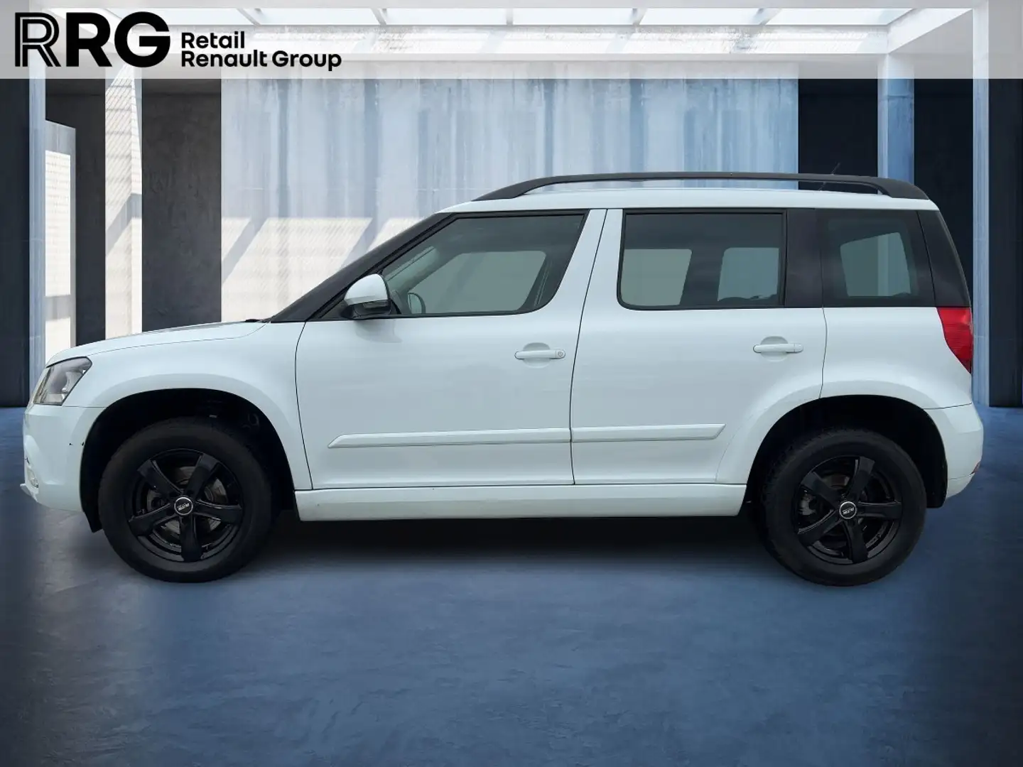 Skoda Yeti Cool Edition Automatik SHZ PDC KLIMA Lordosenstütze ABS ESP SERVO Wit - 2