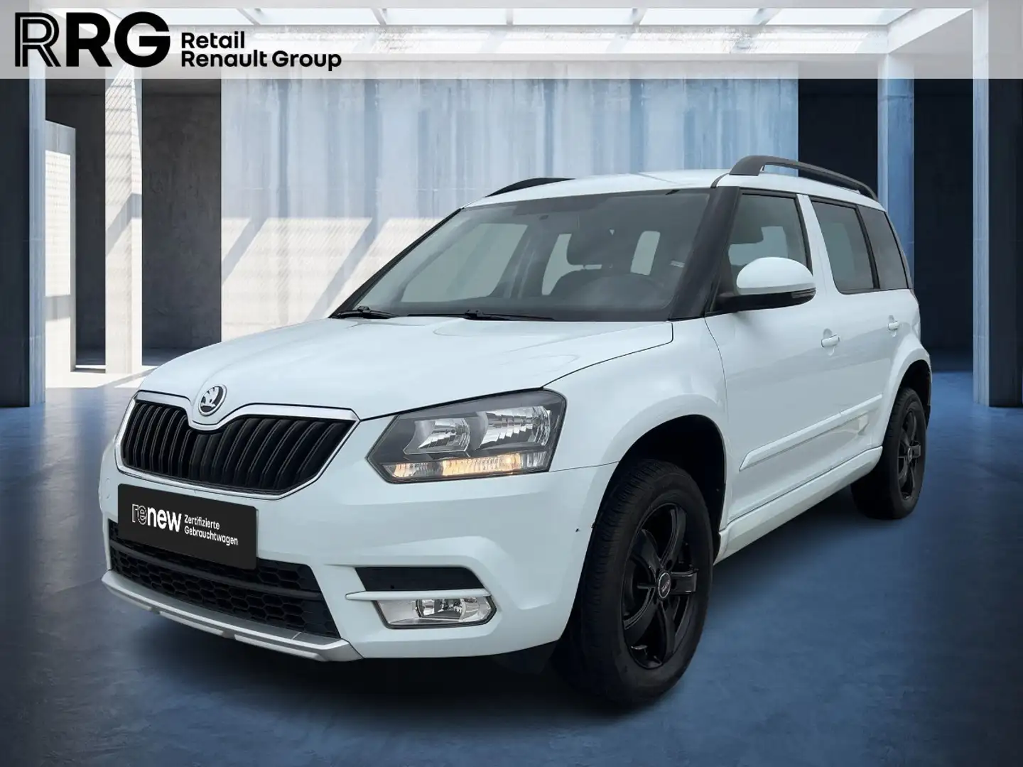 Skoda Yeti Cool Edition Automatik SHZ PDC KLIMA Lordosenstütze ABS ESP SERVO Wit - 1